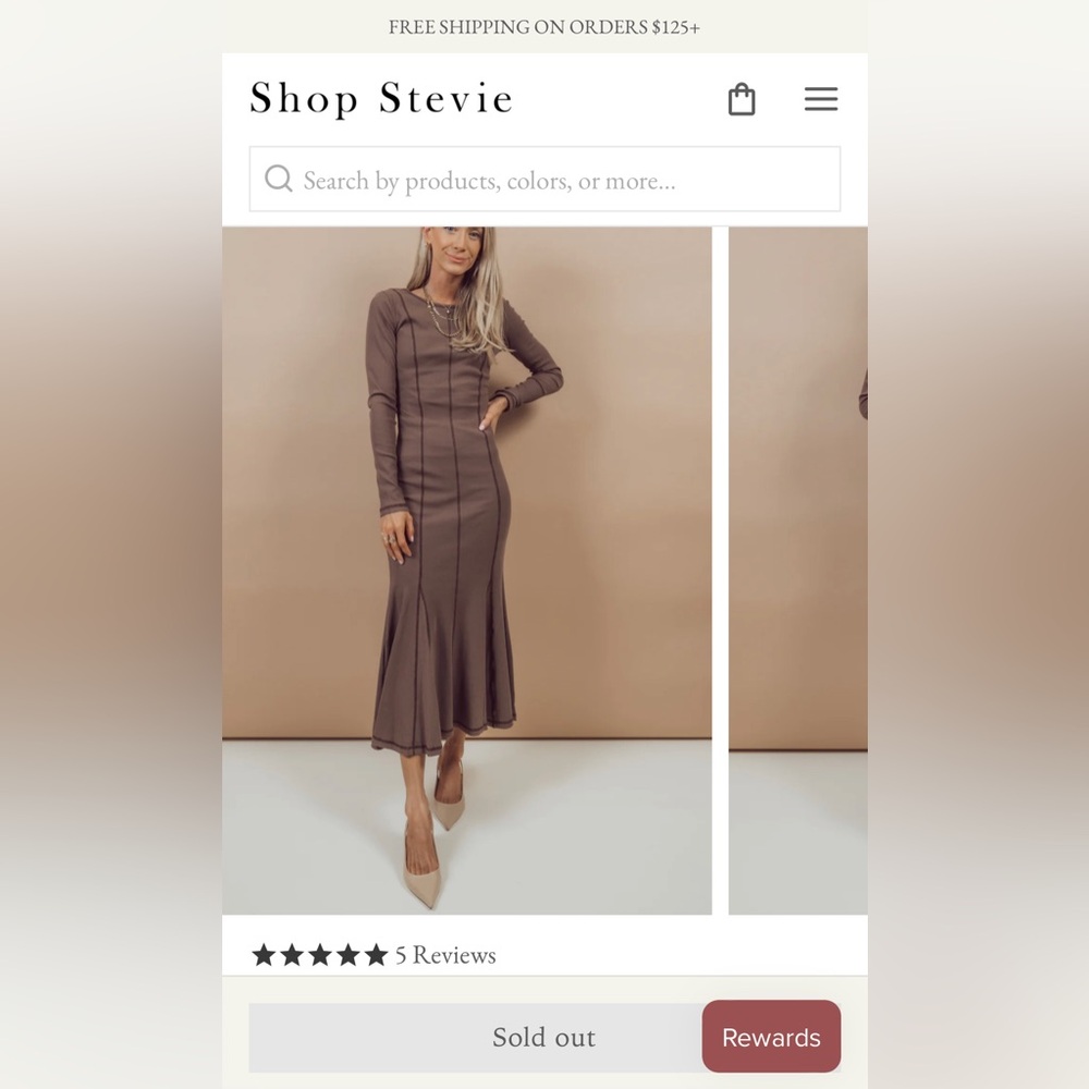 CLOSET CLEANOUT
NWT Shop Stevie midi dress size L